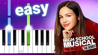 Olivia Rodrigo - All I Want HMTMTS (100% EASY PIANO TUTORIAL)