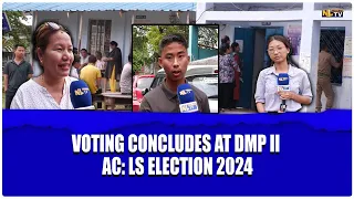 VOTING CONCLUDES  AT DIMAPUR II CONSTITUENCY: LS ELECTIONS 2024
