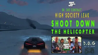 GTA ONLINE THE CONTRACT | HIGH SOCIETY LEAK Finale - HOW TO SHOOT DOWN THE HELICOPTER [Skip Yacht]