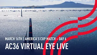 The 36th America’s Cup | Virtual Eye | 🔴 LIVE Day 6