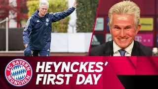 Jupp Heynckes ist zurück - Sein "erster" Tag beim FC Bayern!