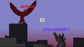 Rodan vs Hakaishin Godzilla (Voiced by Shin CTK)