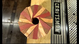 Woodturning - Scrap Wood Composite VORTEX Bowl