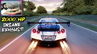 2000HP Nissan R35 T-Spec GTR Amazing Sound! | Assetto Corsa | Steering Wheel Gameplay