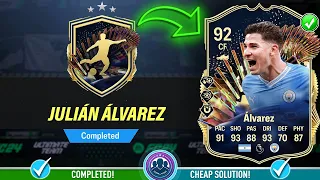 92 TOTS Julian Alvarez SBC Completed - Cheap Solution & Tips - FC 24