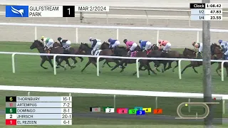 Gulfstream Park March 2, 2024 Race 1