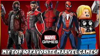 My Top 10 Favorite Marvel Games of All Time