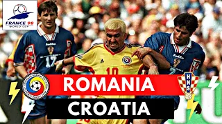 Croatia vs Romania 1-0 All Goals & Highlights ( 1998 World Cup )