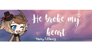 ❚   he broke my heart | tiffaccino (oc x canon)