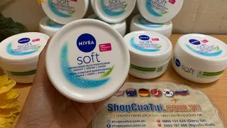 Kem dưỡng ẩm cho mặt và toàn thân Nivea Soft 200ml từ ĐỨC - Shopcuatui.com.vn