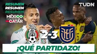 Resumen y goles | México 2-3 Ecuador | Amistoso Internacional | TUDN