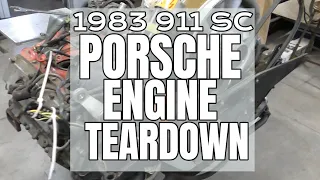 Porsche 1983 911SC Engine Teardown
