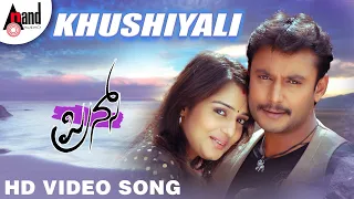 Prince | Khushiyali | HD Video Song | Darshan | Nikitha | Jennifer Kotwal | V.Harikrishna