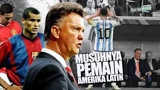 Betapa Bencinya Van Gaal Terhadap Pemain Amerika Latin