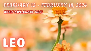 TOTOONG KAHULOGAN NG KALIGAYAHAN ♌️LEO FEBRUARY 12 - FEBRUARY 18, 2024 WEEKLY TAGALOG #KAPALARAN888