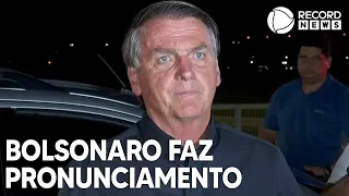 Bolsonaro faz primeiro pronunciamento após primeiro turno