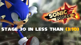 Sonic Forces: Final Boss - Speedrun | *Verified World Record* (3:09.98) [4K Ultra HD - 60fps + HDR]