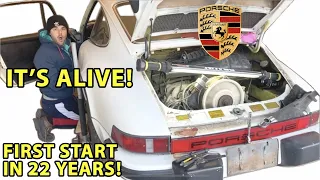 IT RUNS!! Twenty Years Later!! CHEAP 1973 Porsche 911 Project - Part 3!