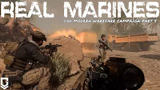 VIOLENCE & TIMING REAL MARINE COMMANDO STYLE COD MW2 CAMPAIGN VETERAN #marines #callofduty