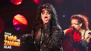 Marta Jandová jako Alice Cooper - "Poison" | Tvoje tvář má známý hlas