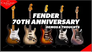 Fender 70th Anniversary Guitars and Demos!