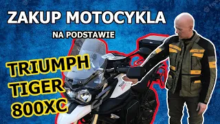 Zakup używanego motocykla na podstawie TRIUMPH TIGER 800XC