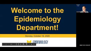 Epidemiology Prospective Student Discovery Series Webinar - October 19, 2020