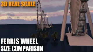 Ferris Wheel SIZE - 3D Comparison 🎡