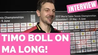 TIMO BOLL ON MA LONG - WORLD CHAMPIONSHIPS 2017!