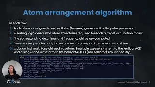 Atom Arrangement with the Quantum Orchestration Platform [DAMOP 2022]