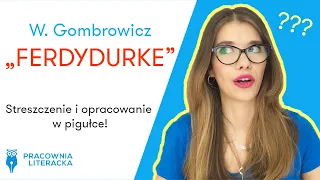 „Ferdydurke”  W. Gombrowicz - streszczenie i opracowanie w pigułce #matura #matura2020 #ferdydurke