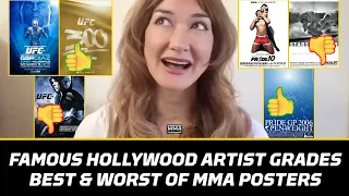 Top Hollywood Artist Grades Best & Worst Of MMA Posters | MMA Fighting