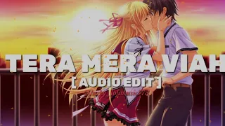 Tera Mera Viah || [ Slowed + reverb ] || - Jass Manak || lofi version || #jatineditz