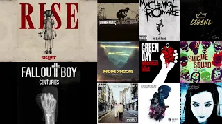 Rising Centuries (megamix) - Skillet, Fall Out Boy, MCR, Linkin Park, The Score, Green Day & more