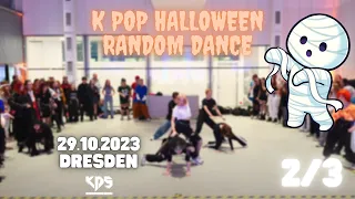 (4K) Halloween Special K Pop Random Dance 2023 (2/3) 🎃| Dresden | 29.10.2023