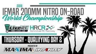 2018 IFMAR 200mm IC Worlds (Nitro Sedan) - Lower Mains Day