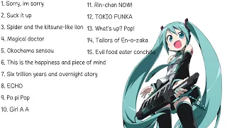 Vocaloid playlist | Miku, GUMI, MEIKO, Rin, Len, Luka