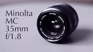 Minolta MC W.Rokkor-HH 35mm f/1.8 - Lens Review & Sample Photos