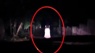 WHITE LADY kuha sa DASHCAM. Nakakatakot!