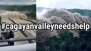 Ganito kadami ang pinakawalan na tubig sa Magat Dam #cagayanvalleyneedshelp