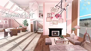 BLOXBURG: Modern Blush Loft | speedbuild ♡