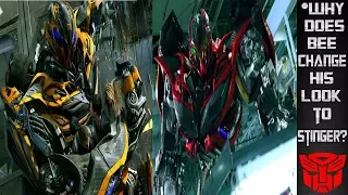 Why Does Bumblebee Look Like Stinger?
