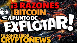 ¡3 RAZONES BITCOIN a PUNTO de EXPLOTAR!