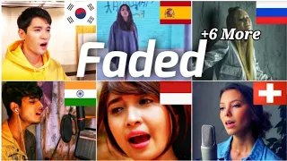 Who Sang It Better: Faded ( Korea, Spain, Russia, India, Indonesia, +7 More) With My Dance Reaction