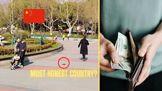 Wallet Dropping in Shanghai | (Social experiment) #china