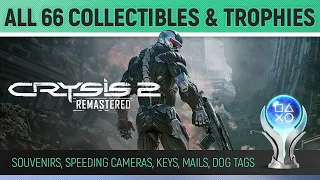 Crysis 2 Remastered - All 66 Collectibles & All Chapter-Specific Trophies 🏆