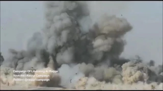 The Epic moment French Special Forces destroy an ISIS kamikaze car near Raqqa