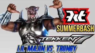 Tekken 7 - Winners Finals - Lil Majin (King) vs. Trungy (Geese) @KIT Summer Bash 2019 [1080p/60fps]