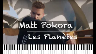 Matt Pokora - Les planètes Piano instrumentale