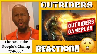 Outriders- Official Gameplay Reveal Trailer Reaction - Outriders Gameplay Reveal Trailer Reaction